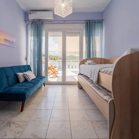 Semiramis With View / Sleeps 9 Adults Nea Iraklitsa
